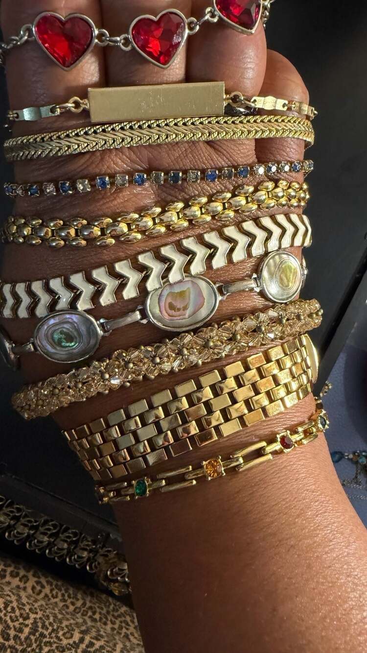 Assorted Vintage  Bracelet Collection (Set of 10)